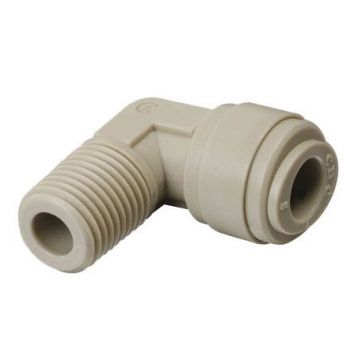 Коліно в комплекті зі скобою Ø1/4" (трубка) х Ø3/8" ЗР Polyacetal CDC Fluidtech Europe S.r.l.