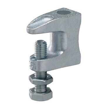 Мuepro Струбцина для балок (прохідна) M8 діапазон затиску 3-18 mm оцинкована MÜPRO GmbH (130248) - 1