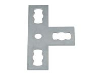 Mupro MPR Пластина Т подібна S+ гаряче цинкування 41х21 41х124 (165877)