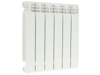 Радіатор опалення біметалевий (6-секцій) ALUSTAL 500/100 40 атм ΔT 70K 1146 Ватт