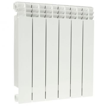 Радіатор опалення біметалевий (6-секцій) ALUSTAL 500/100 40 атм ΔT 70K 1146 Ватт