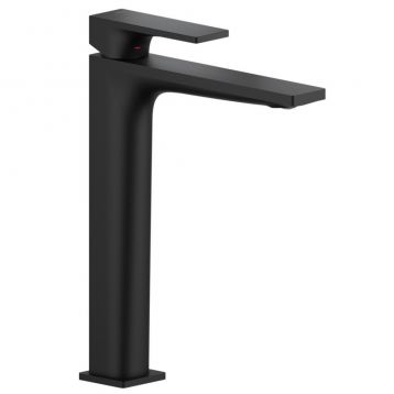 SEVEN BLACK Змішувач для умивальника SE124128/2BM високий