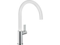 FLAG Змішувач для кухні (crome + Plolar white) NOBILI