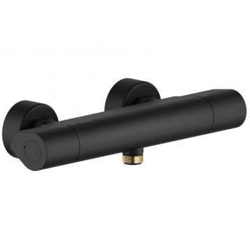 SEVEN BLACK Змішувач для душу SE124030BM термостатичний