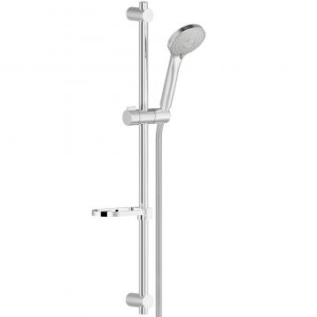 Душовий набір CHROME (стійка + лійка 3 поз. + шланг) AD140/61CR NOBILI