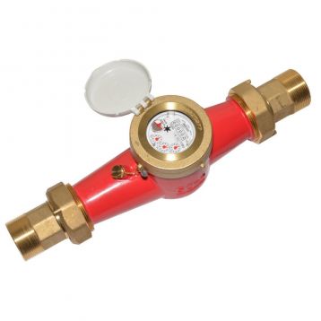 Лічильник води GMDM-I Ø2" ГВ 30°С-90°С L300 мм Qn25 м³/г B METERS S.R.L.