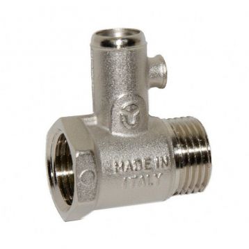 36360004 Запобіжний клапан для бойлера Ø1/2" (відкривання 8,0 bar) Idrosanitaria Bonomi