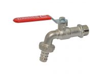 73000104R Кран поливочний кульовий ARNO Ø1/2" сталева ручка Idrosanitaria Bonomi