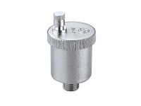 Caleffi Повітровідвідник хромований MINICAL автоматичний вертикальний Ø1/2" З 120°C 10 bar (502041) Caleffi - 1