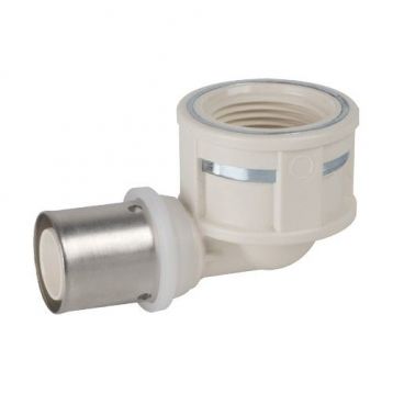 BRAVO PRESS PPSU Колено d16 (2,0) х 1/2" ВР Valsir S.p.A. (VS0150605 / VS0152605)