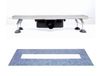 Трап-лоток з гідроізоляцією душ. Aqua Ambient Ø50 L900 мм Capricorn S.A. (9-2971-900-30-24-12)