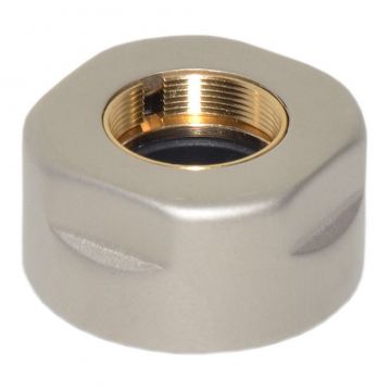 Carlo Poletti Гайка для медной трубы Ø15 мм x 3/4" EK SATIN NICKEL (A33109LEK)