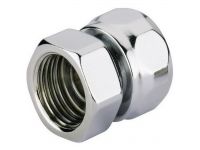 Carlo Poletti Адаптер (накидная гайка) Ø1/2" В x 3/4" EK ХРОМ (A34306B)