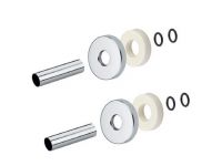 Carlo Poletti Комплект трубок + накладок Ø38-Ø18-L70 мм ХРОМ (A54607B)