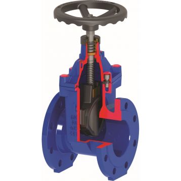 20.900 Задвижка (высокопрочный чугун) с прорезиненным клином DN150 Brandoni S.p.A. (20.900I150V16EEC)