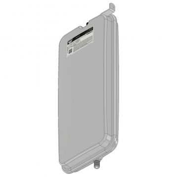 ZILMET Бак плоский прямокутний з кріпленням OP 8 л 3/8"G 490 x 222 мм H81 мм 3 bar 90°C (13I0000801)