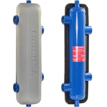 Гідравлічний сепаратор (гідрострілка) Ø1 1/4" В в ізоляції 4000 l/h TIEMME (3160037)
