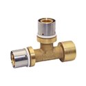 Трійник PEXAL BRASS (прес) редукційний Ø3/4" В х Ø26 (3,0) х 26 (3,0) Valsir S.p.A. (VS0131417)