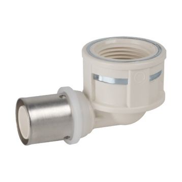 BRAVO PRESS PPSU Колено d20 (2,0) х 1/2" ВР Valsir S.p.A. (VS0150621 / VS0152621)