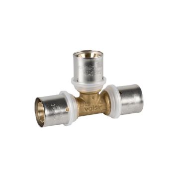 PEXAL BRASS Тройник (пресс) Ø16 (2,25) Valsir S.p.A. (VS0170705)