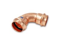 Коліно мідне під прес 681/900U Ø18 90° ВВ AESPRES UNIKO® RM (681018900U) 