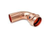 Коліно мідне під прес 681/901U Ø22 90° ВЗ AESPRES UNIKO® RM (681022901U) 