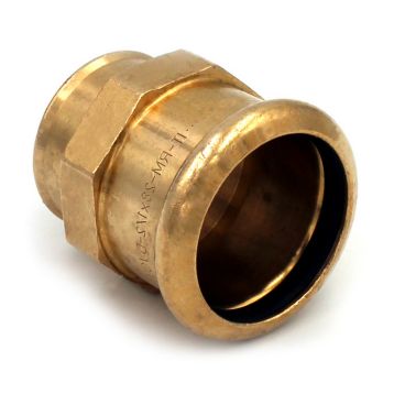 Переходник бронзовый под пресс 690 Ø42 х 1 1/4" В AESPRES® RM (690114042)