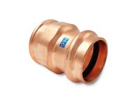 Перехідник мідний під прес 690U Ø28 х 1" В AESPRES UNIKO® RM (690100028U)