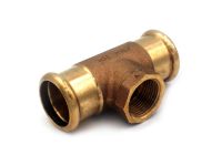 Тройник бронзовый под пресс 689 Ø28 х 3/4" В х 28 AESPRES® RM