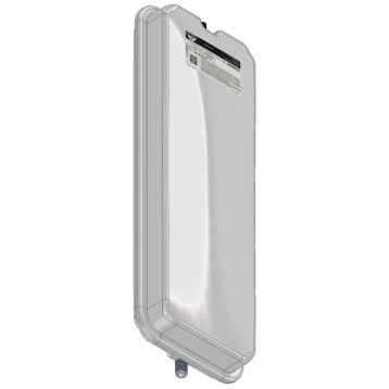 Бак розширювальний плоский прямокутний ZILMET OP 8 л 3/8"G 561 x 203 мм H80 мм 3 bar 90°C (13N6000810)