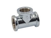 Pattaroni Трійник (хром) d1/4" ВВВ (F130CR000)