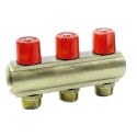 Bianchi Колектор з вентилями d3/4" х 4 х 3/4"ЗР (red/червоний) 50 мм (234E05050A)