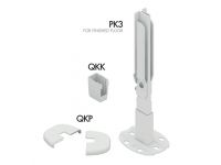 MB Fix PK3+QKK+QKP Комплект низких напольных кронштейнов (2 шт.) для пан. радиаторов (300÷1000 мм) MB (60741003)