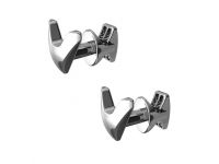 MB Fix VIP Комплект удобных держателей полотенца (2 шт.) для полотенцесушителей трубчатого типа ХРОМ MB (89027S00)