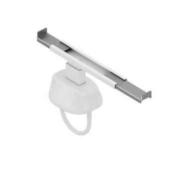 MB Fix QX4 Комплект тримачів столешні (2 шт.) для трубчатих радіаторів БІЛИЙ MB (60751040)