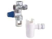 Caleffi Комплект безопасности бойлера вертикальный (группа безопасности d1/2 "4 kW + сифон Ø25/32) (526142) KIT