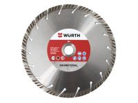 Диск отрезной алмазный универсальный WURTH 230 x 22.23 18Seg 38 x 2.6 x 10 (0668000235)
