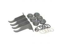 Монтажний комплект (4 кроншт.) для алюм. рад. 1" х 1/2" PURE METAL NOVA FLORIDA (55014918)