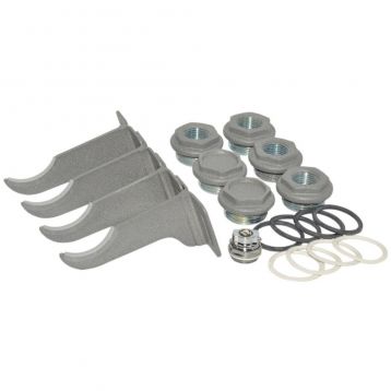 Монтажний комплект (4 кроншт.) для алюм. рад. 1" х 1/2" GRAPHITE 3R NOVA FLORIDA (5501493R)