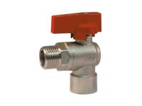 509F Кран угловой Ø1/2" ВЗ (red/красный) BIANCHI F.lli S.p.A. (509000040F)