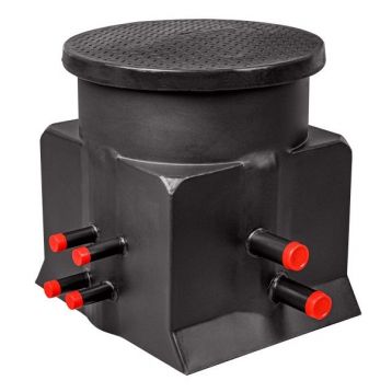 PRAWTECH Розподільчий колодязь з колектором та витратомірами TERRA OPTI 4 виходи (OZESRO044063)