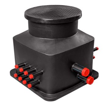 PRAWTECH Розподільчий колодязь з колектором та витратомірами TERRA OPTI 14 виходів (OZESRO144090)