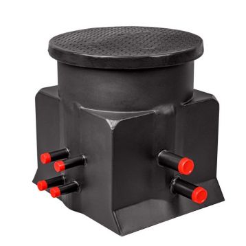 PRAWTECH Розподільчий колодязь з колектором та витратомірами TERRA OPTI 6 виходів (OZESRO064063)