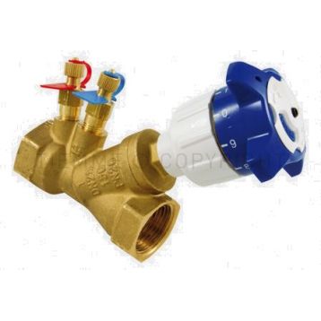 6535G Балансувальний клапан Ø1/2" TIEMME