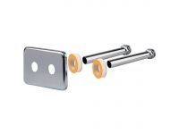 A5475001B Комплект трубок для підключення + накладка Ø1/2 x 16 x L120 мм ХРОМ 50 мм