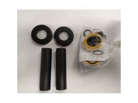 Carlo Poletti Комплект трубок+накладок Ø38-Ø18-L70 мм BLACK MATTE (A54607EFS9005O)