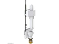 Кран наповнюючий для бачка унитаза Ø1/2" нижнє підключення латунь (ZND/110) К.К - POL Польща