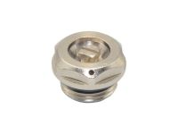 Кран повітровідвідний ручний ХРОМ Ø3/8" (ущільнення EPDM) Marvit Spa