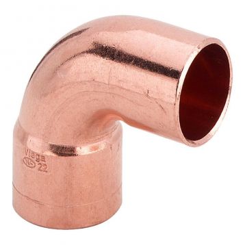 Viega GmbH Коліно d22 (мідь) 1 муфта 90° 95092 (100933)