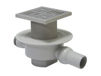 COR15X Трап горизонтальный поворотный с фланцем нержавеющий INOX Ø50 х 150 мм REDI s.p.a. (COR15X/E2277AI)